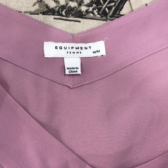 Equipment Jada Asymmetrical Silk Slip Dress - Picture 7 of 9